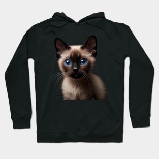 Siamese Cat - A Sweet Gift Idea For All Cat Lovers And Cat Moms Hoodie